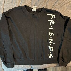 FRIENDS Black Women's Sweatshirt